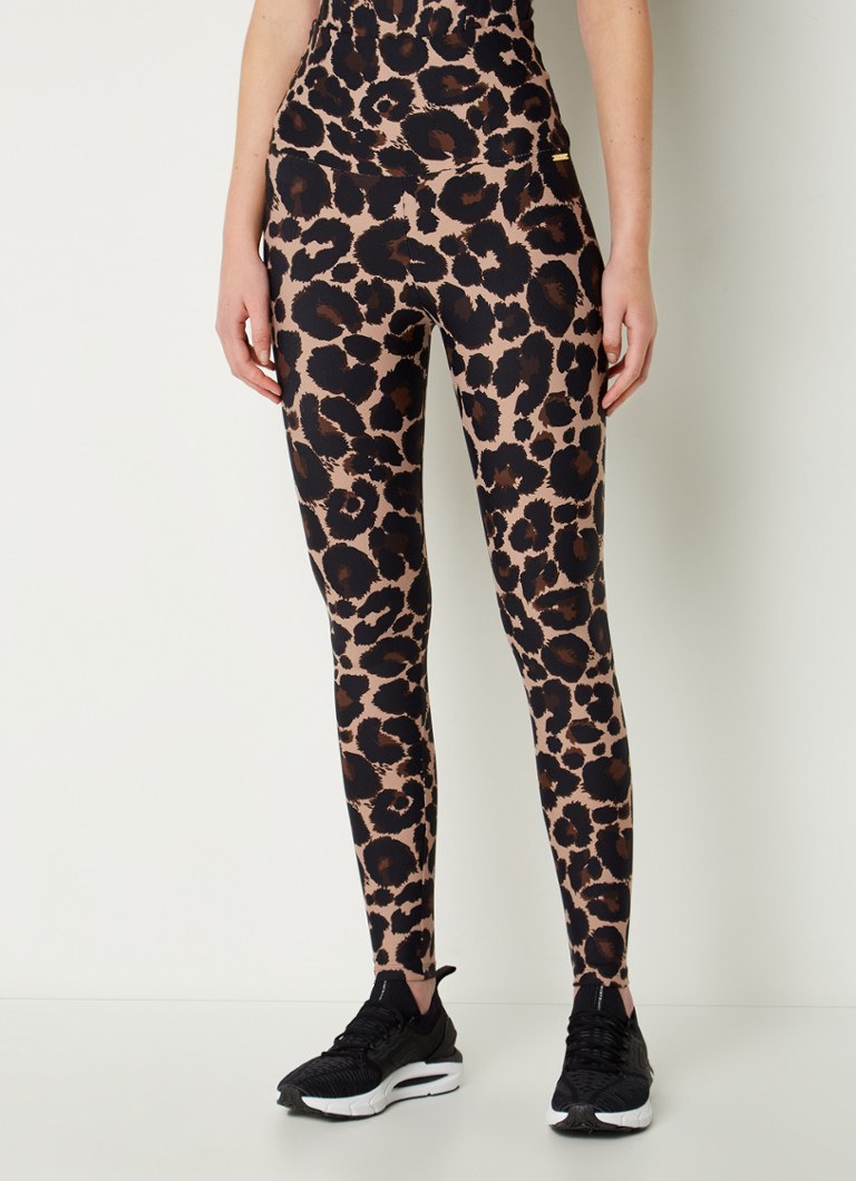 leeuwerik Monica Renovatie Deblon Sports Classic high waist cropped trainings legging met panterprint • Bruin • de Bijenkorf leeuwerik Monica Renovatie Deblon Sports Classic high waist cropped trainings legging met panterprint • Bruin • de Bijenkorf