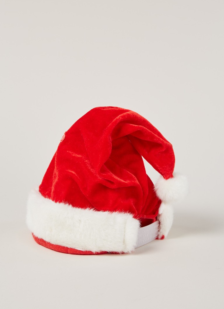 Decoris Dansende Kerstmuts 33 Cm Rood De Bijenkorf