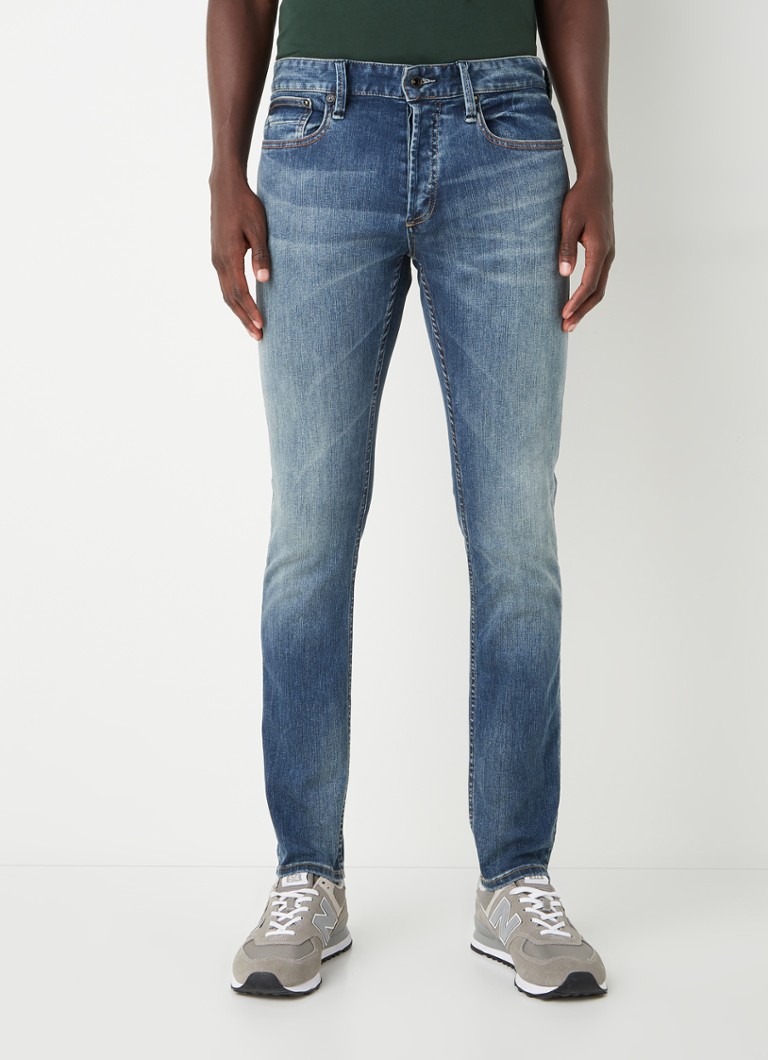 Denham - Bolt skinny jeans in biologische katoenblend met stretch - Indigo