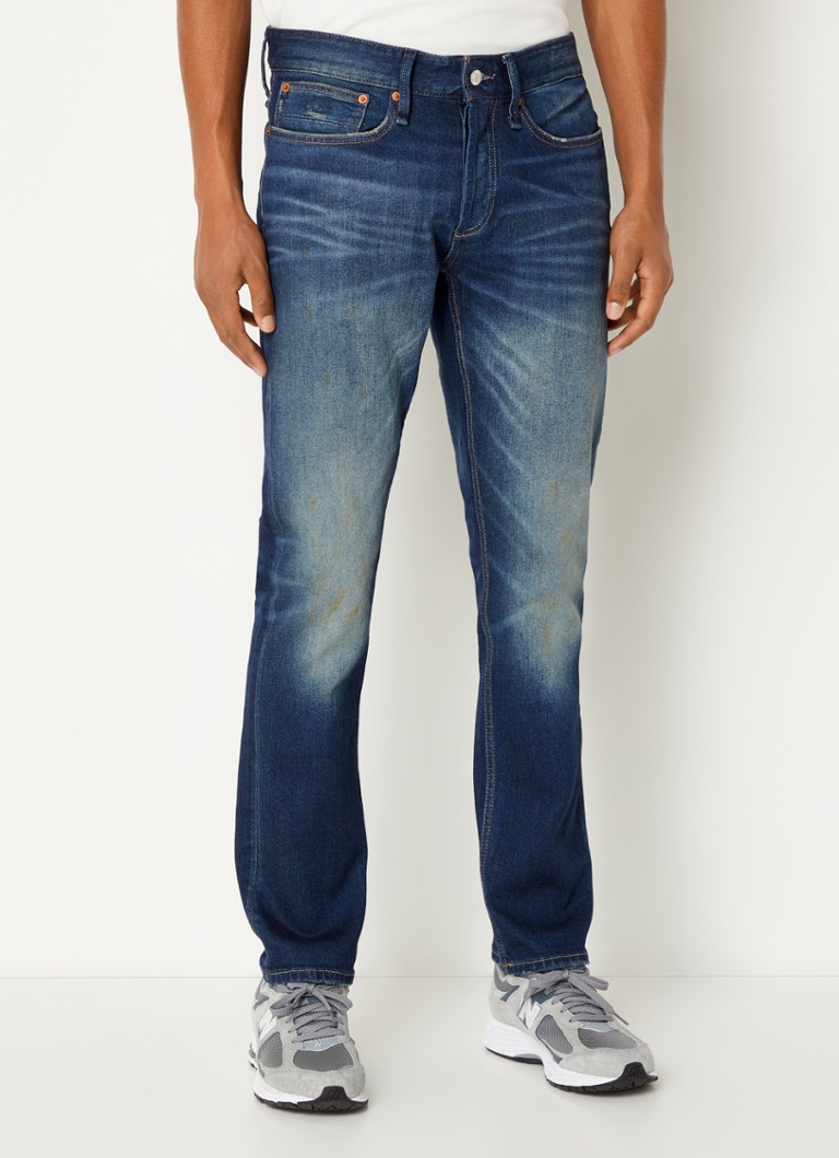 Denham Razor slim fit jeans met donkere wassing • Indigo • de Bijenkorf
