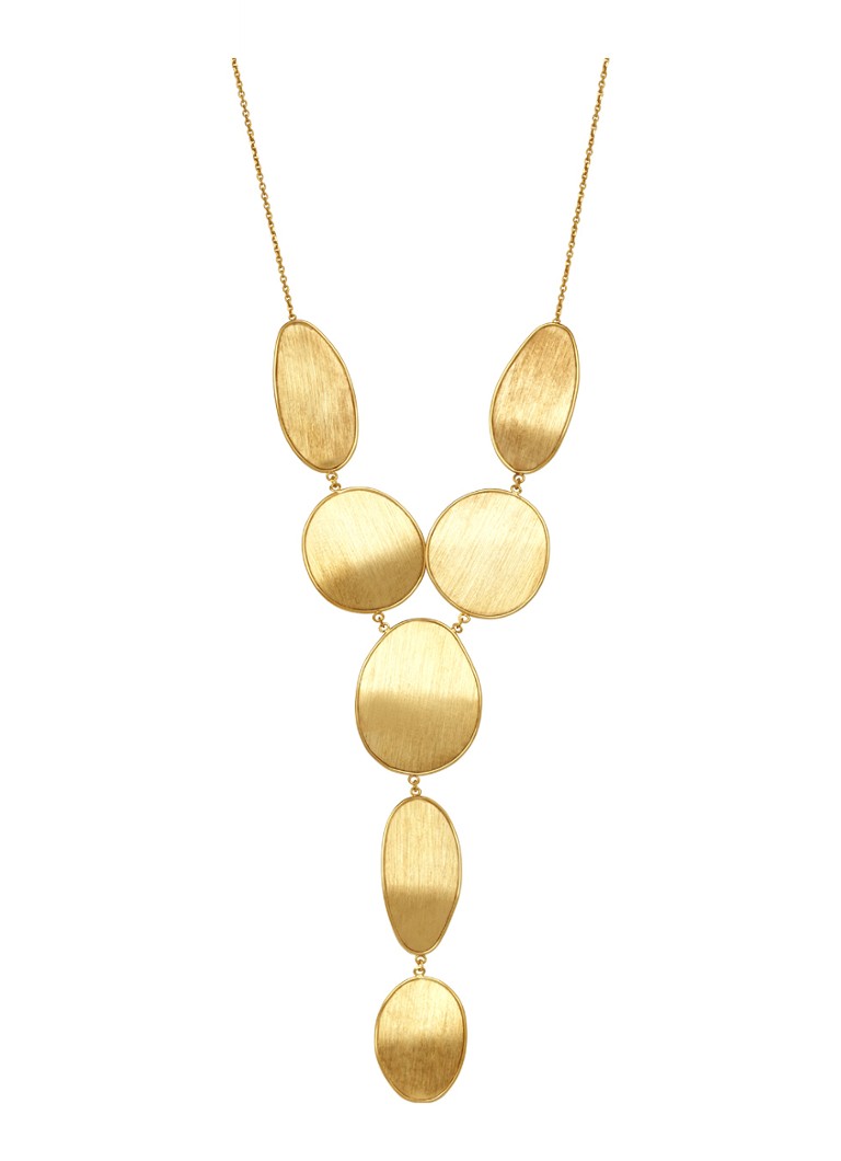Diamond Point - Geelgouden collier Marigold - Geelgoud