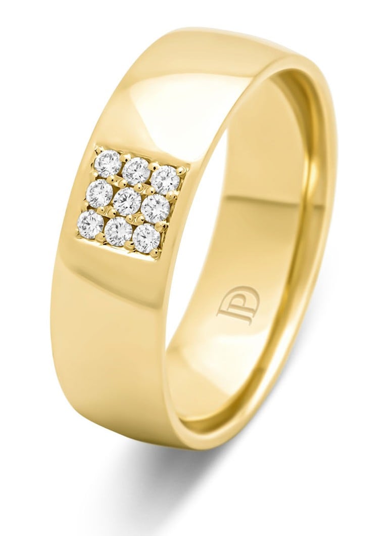 Specialist Verspilling Sportschool Diamond Point Geelgouden ring, 0.09 ct diamant, Wedding • Geelgoud • de Bijenkorf Specialist Verspilling Sportschool Diamond Point Geelgouden ring, 0.09 ct diamant, Wedding • Geelgoud • de Bijenkorf