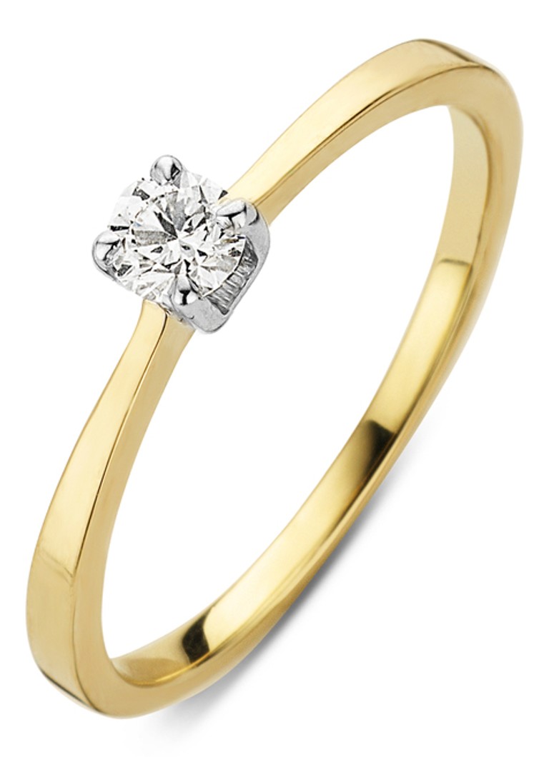 gemakkelijk te kwetsen krassen Decimale Diamond Point Gouden ring 0.15 ct diamant Starlight • Goud • de Bijenkorf