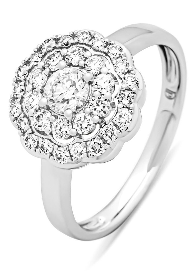 Bevestiging schrobben delicaat Diamond Point Witgouden ring, 0.65 ct diamant, Christmas collection •  Witgoud • de Bijenkorf