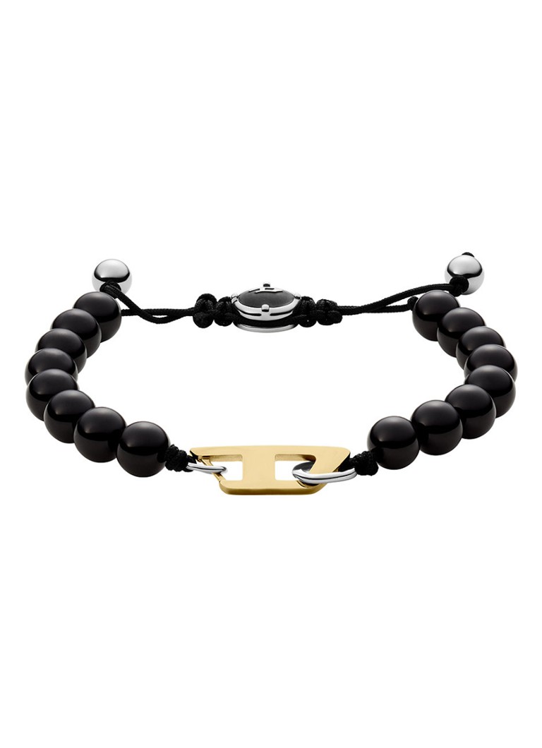 Diesel Beads armband met kralen DX1341040 • Zwart • de Bijenkorf