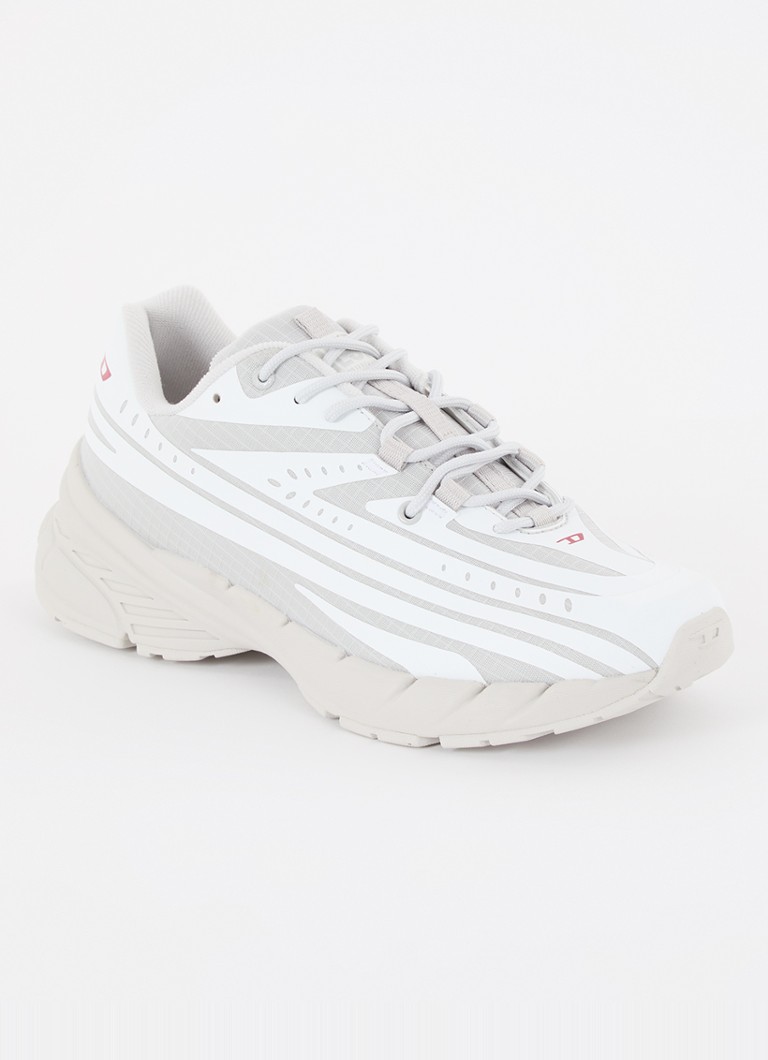 Diesel - D-airspeed sneaker met mesh details - Grijs