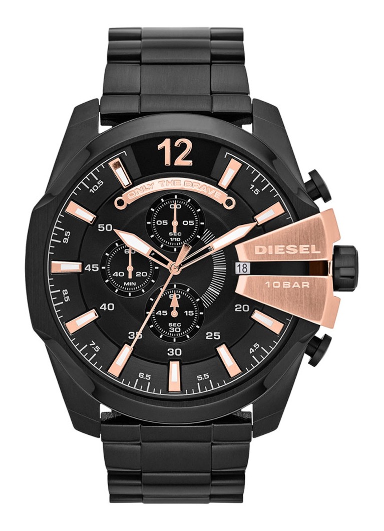 Diesel horloge DZ2180 Rasp zwart