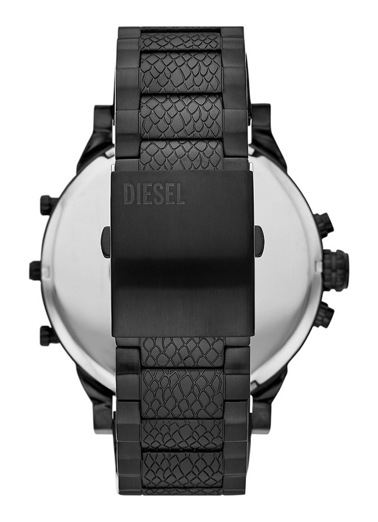 DZ7468 de Bijenkorf Mr. • Daddy Diesel Zwart horloge •