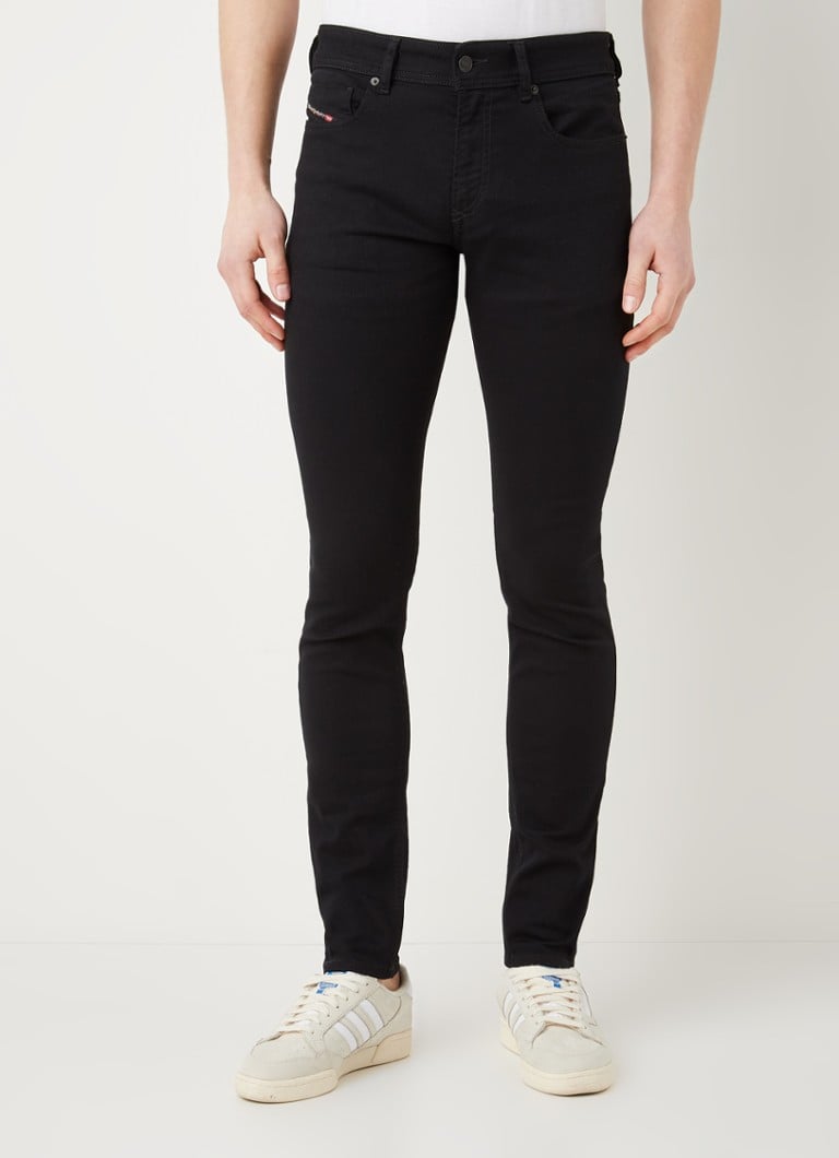 Diesel - Sleenker skinny jeans met stretch - Zwart