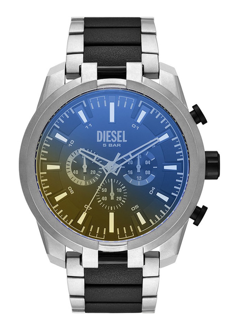 Diesel - Split horloge DZ4587 - Zilver