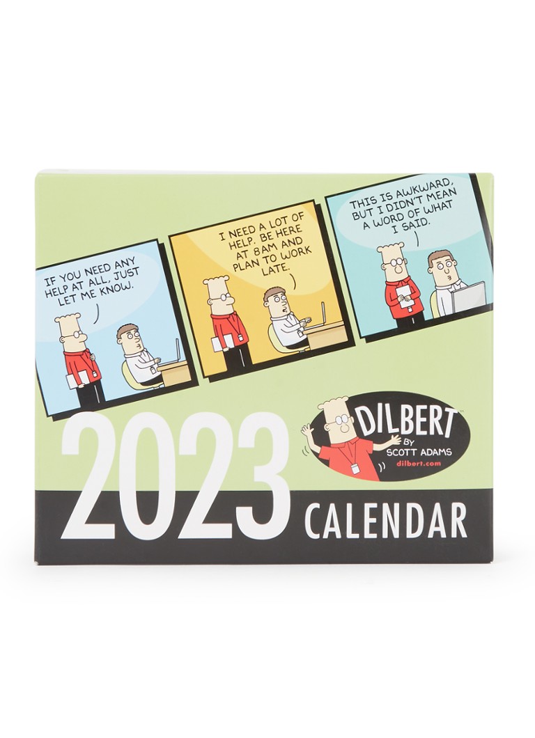 Dilbert kalender 2023 • Groen • de Bijenkorf