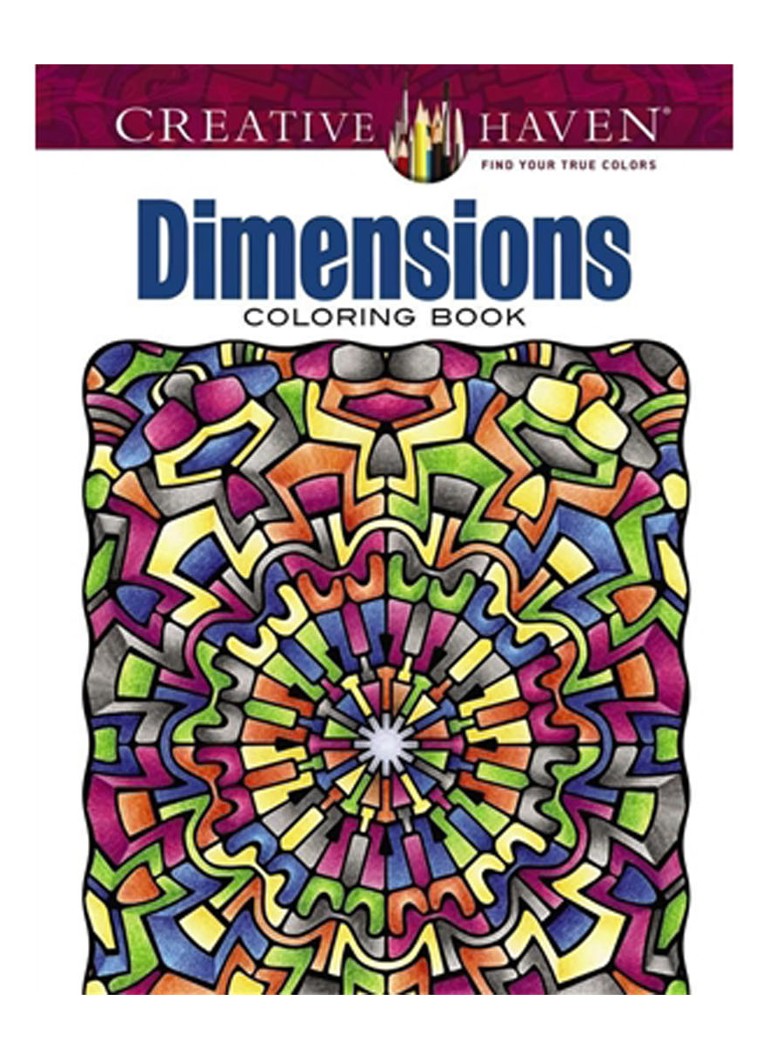 Dimensions Coloring Book ??? Multicolor ??? de Bijenkorf