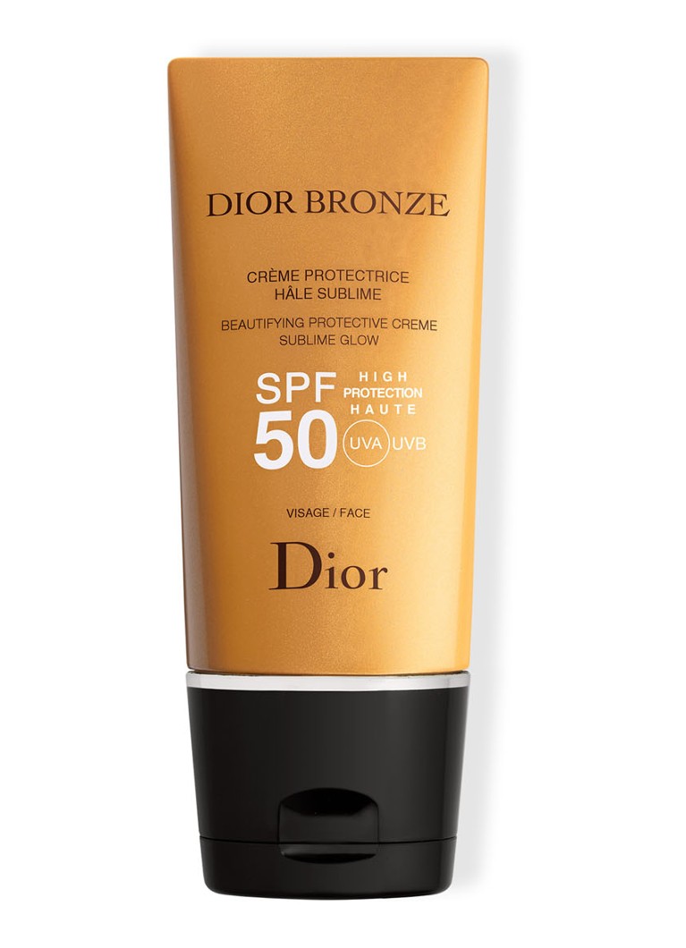 DIOR - Bronze Beautifying Protective Crème Sublime Glow SPF 50 Face - zonnebrand voor het gezicht - null