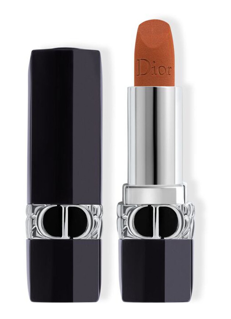 DIOR - Rouge Dior navulbare lipstick - Fluweel - 200 Nude Touch