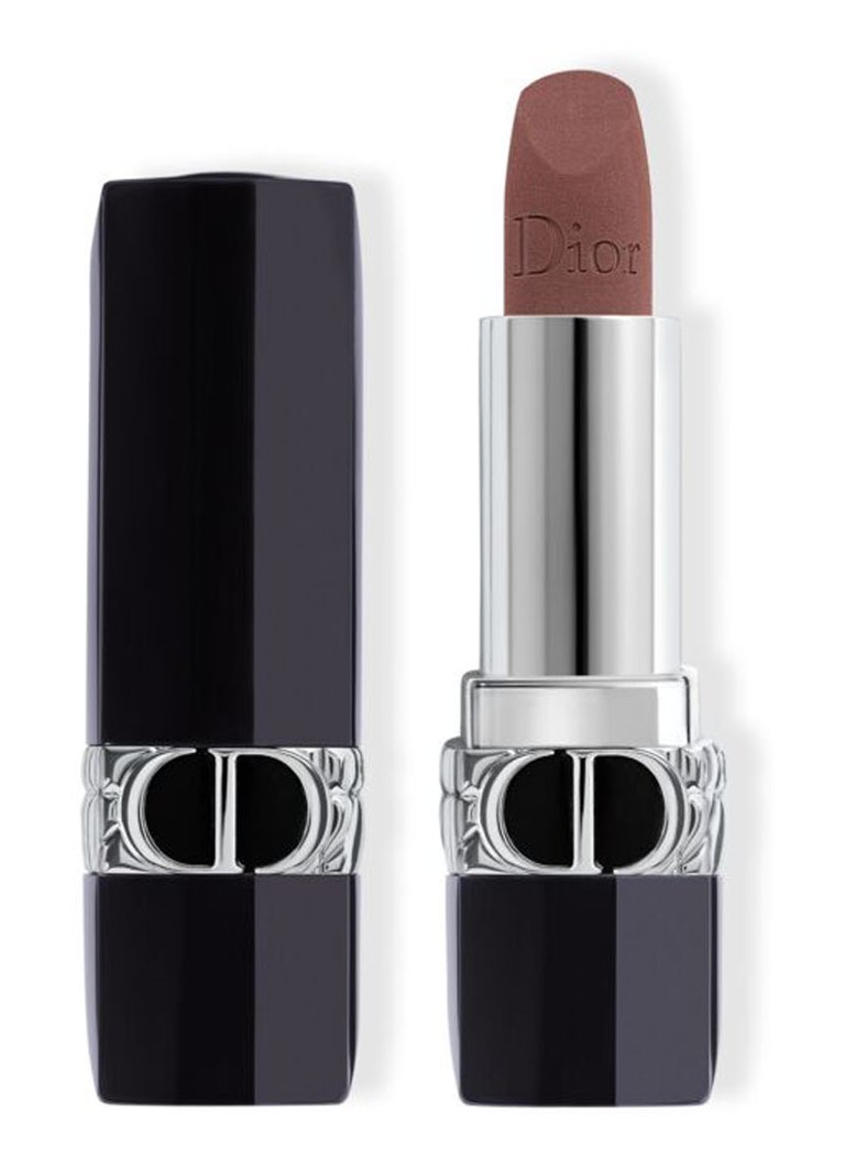 DIOR - Rouge Dior navulbare lipstick - Fluweel - 300 Nude Style