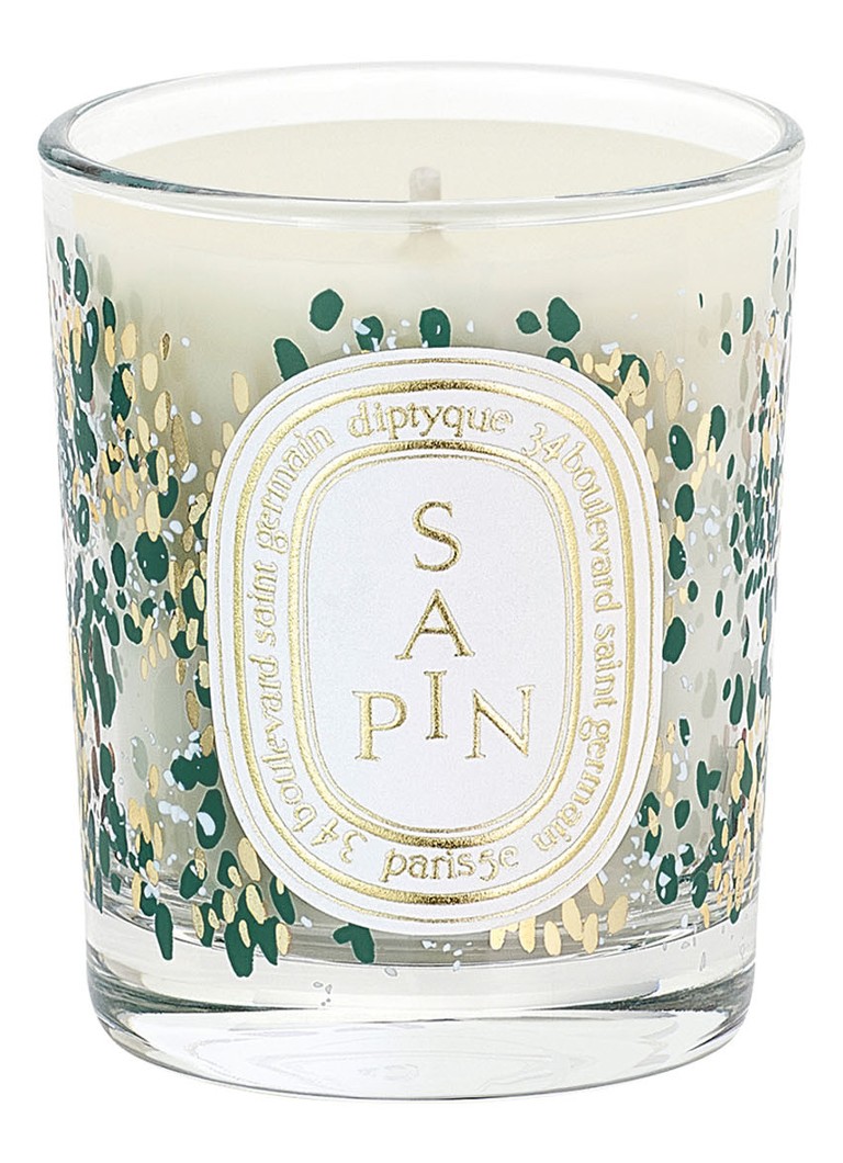 diptyque Xmas 2021 Sapin Bougie - Limited Edition geurkaars • de Bijenkorf