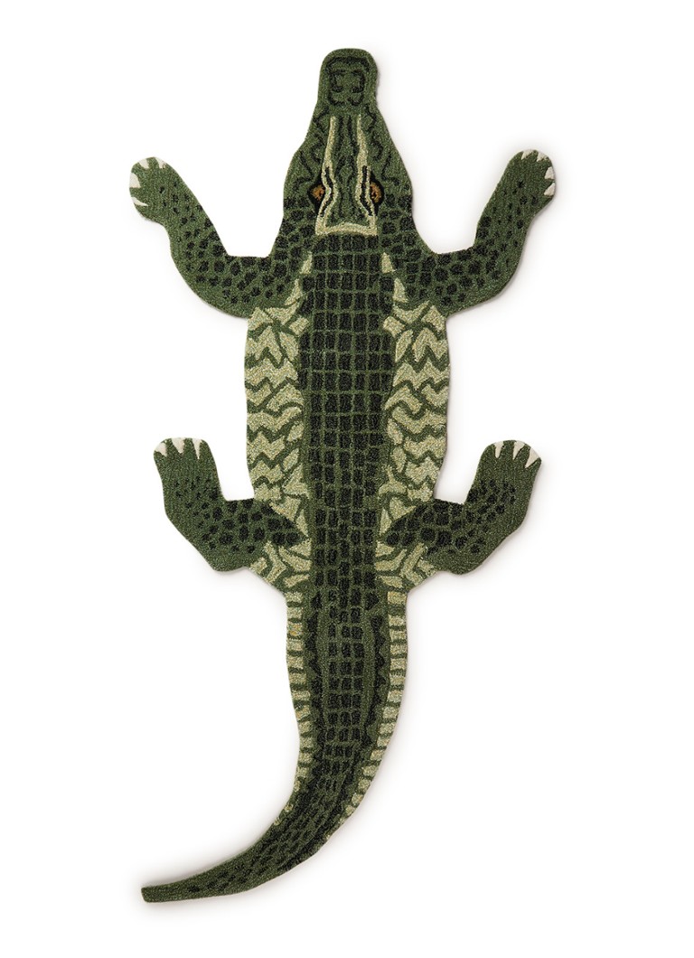 Doing Goods - Coolio Crocodile vloerkleed 193 x 88 cm - null