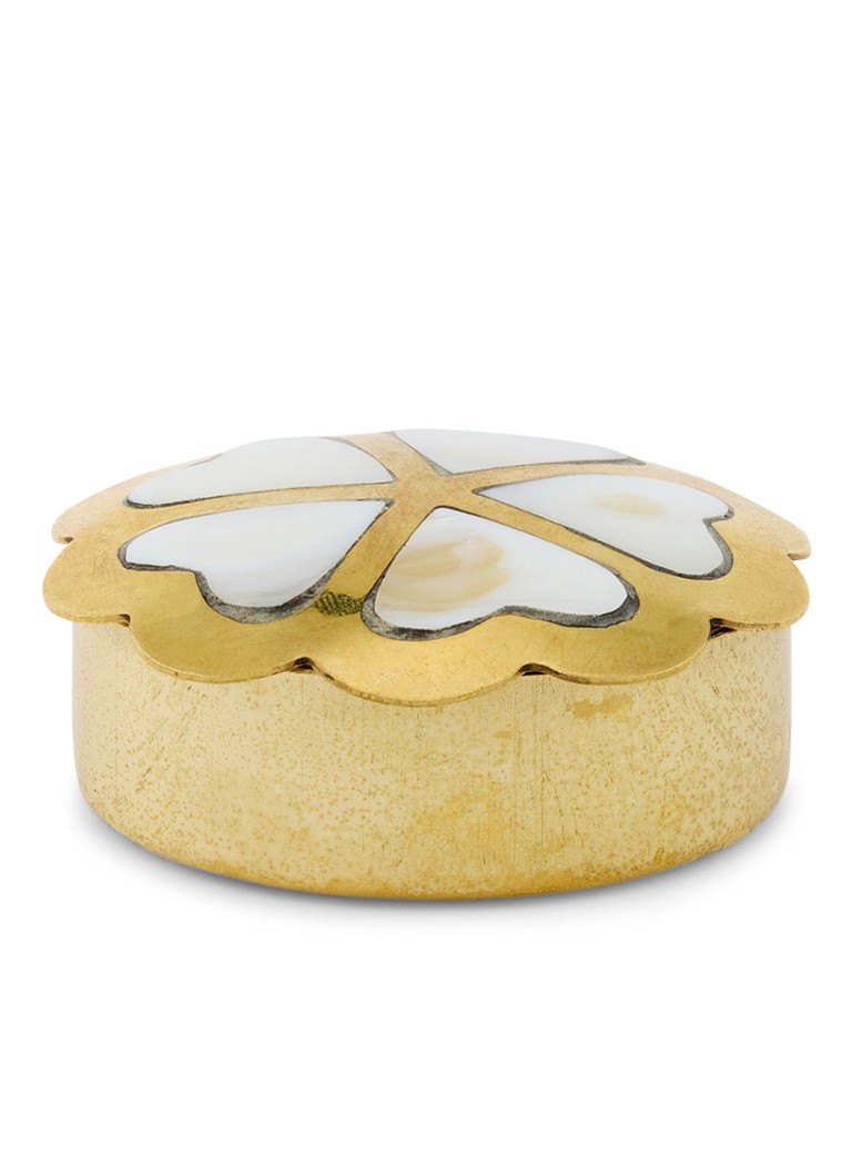 Doing Goods - Honey Heart opbergpot 2 cm - Goud