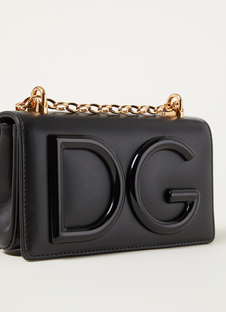 Menagerry onaangenaam Werkwijze Dolce & Gabbana DG Girls schoudertas van kalfsleer • Zwart • de Bijenkorf