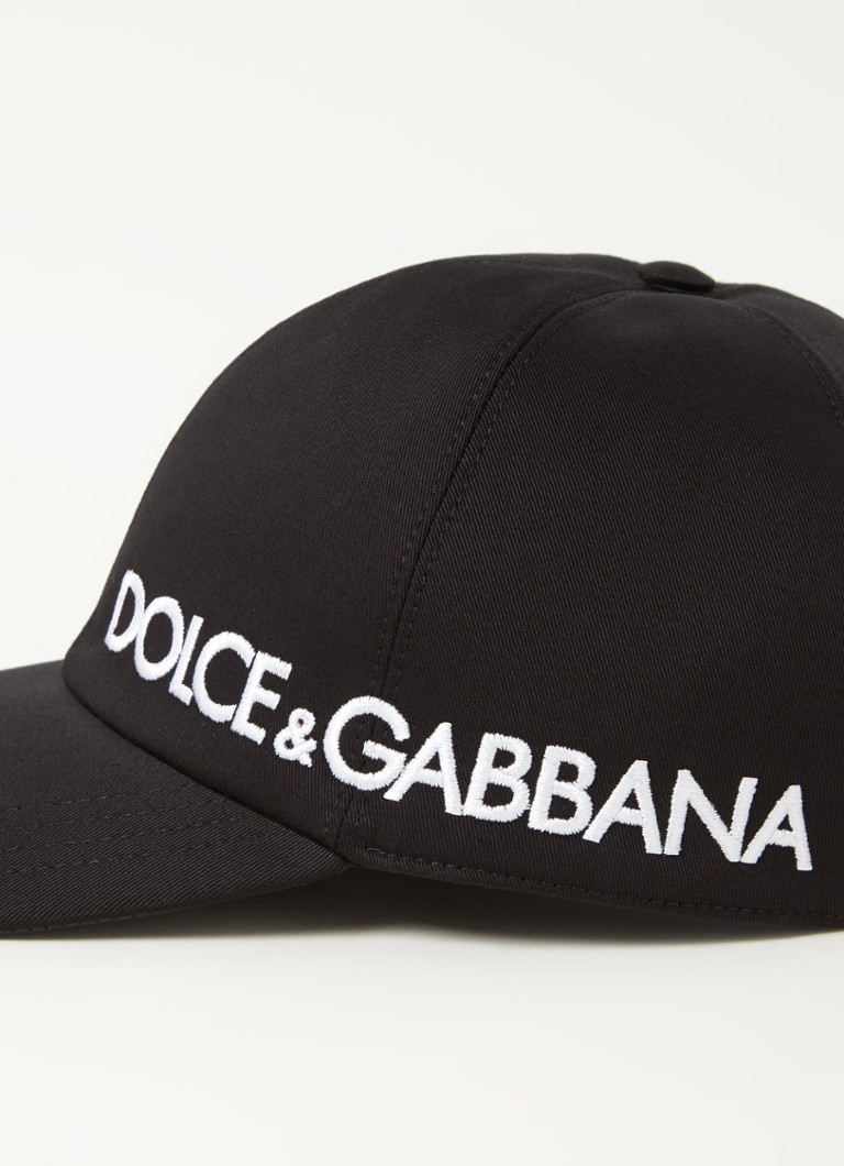 Gevoel van schuld bijtend teksten Dolce & Gabbana Pet met lamsleren details en logo • Zwart • de Bijenkorf