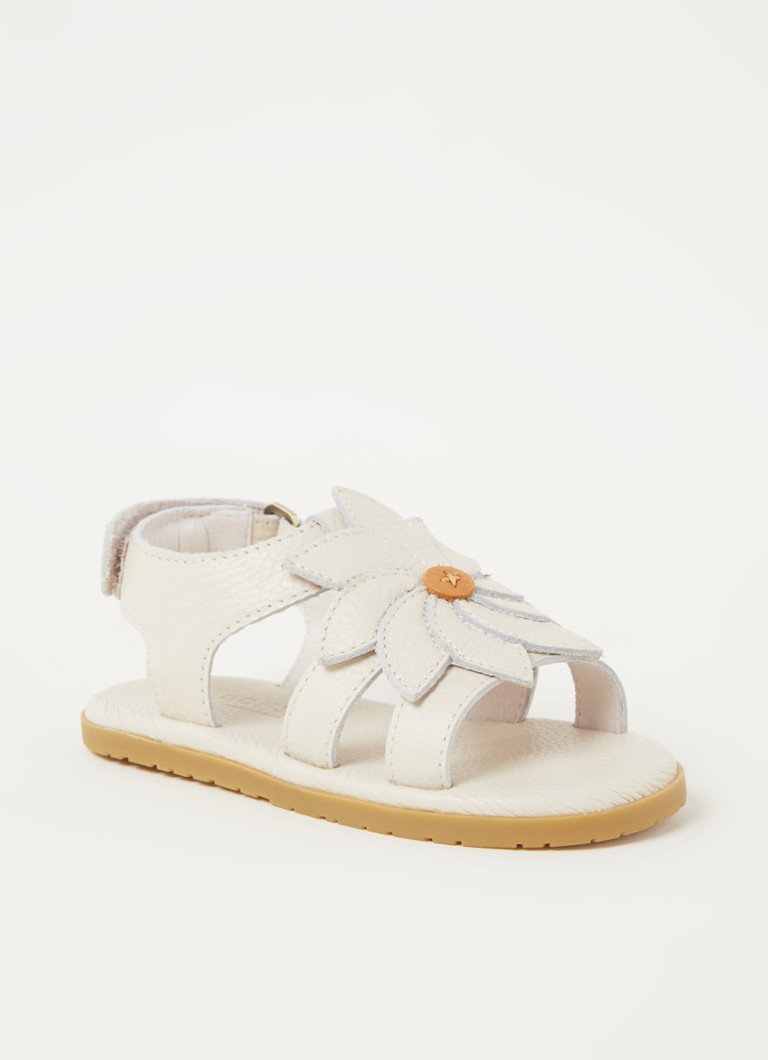 fluit Kudde Artistiek Donsje Amsterdam Daisy sandaal van leer • Gebroken wit • de Bijenkorf