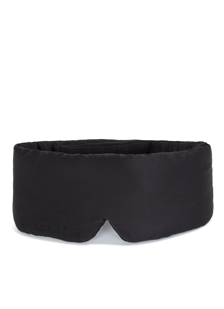Dore & Rose Deep Sleep Mask slaapmasker van zijde • Nº 18 Ébène du Chêne • de Bijenkorf