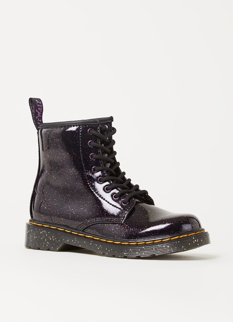 biker boots glitter
