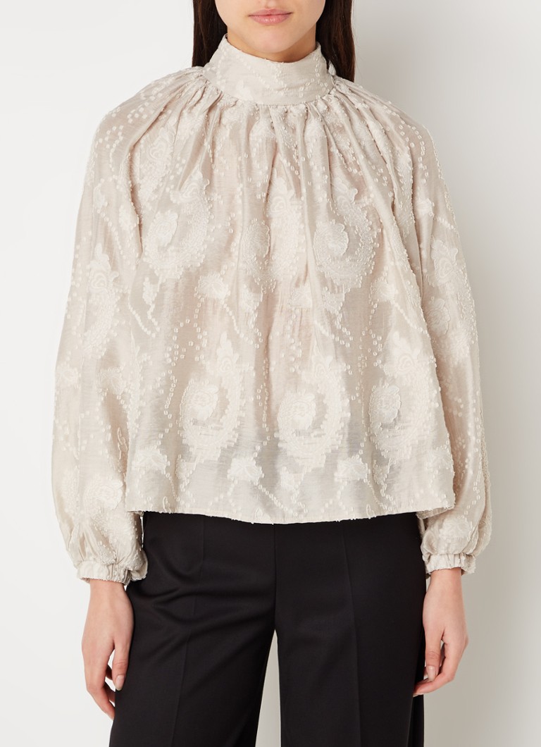 DRYKORN Dumonda Tuniek Met Paisley Dessin En Borduring Creme De drykorn-dumonda-tuniek-met-paisley-dessin-en-borduring-creme-de