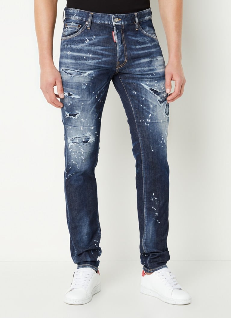 De Bijenkorf Kleding Broeken & Jeans Jeans Skinny Jeans Spencer skinny jeans met stretch en ripped details 