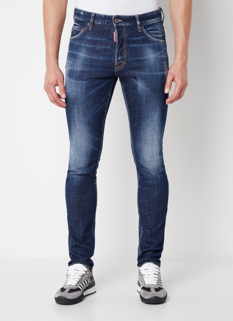 Dsquared2 - Cool Guy slim fit jeans met donkere wassing - Indigo