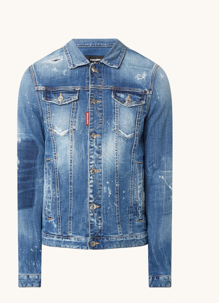 uitvegen Luidruchtig klep Dsquared2 Spijkerjas met steekzakken en ripped details • Indigo • de Bijenkorf uitvegen Luidruchtig klep Dsquared2 Spijkerjas met steekzakken en ripped details • Indigo • de Bijenkorf