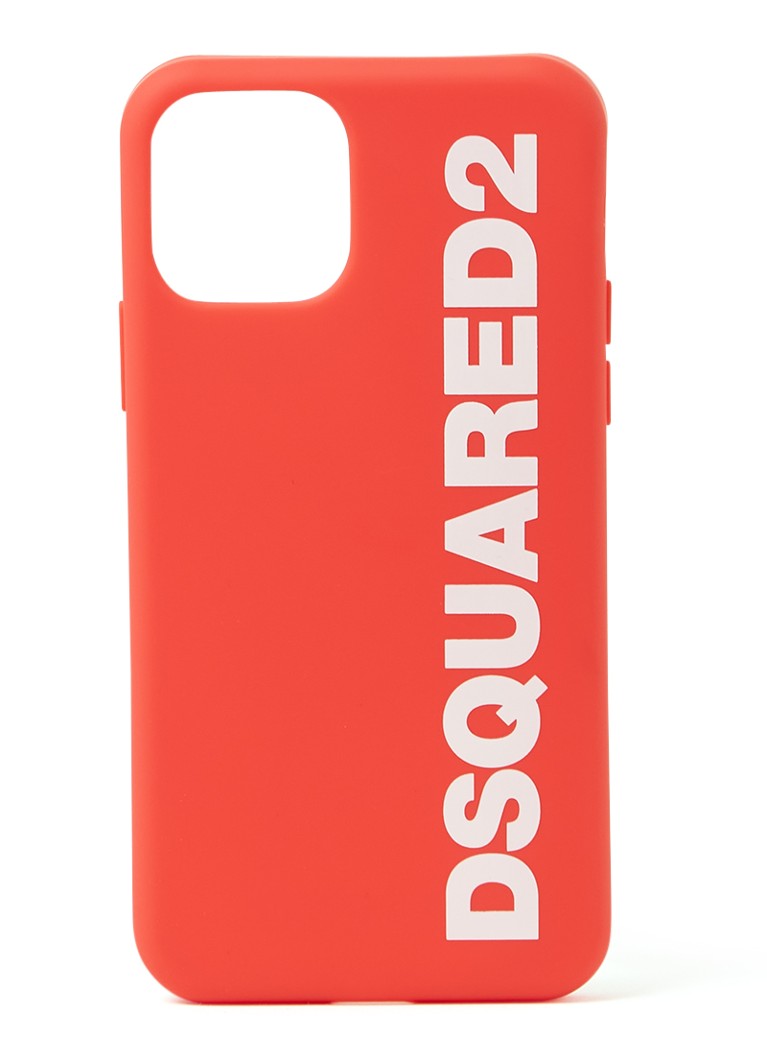 Merchandiser Diplomaat meesterwerk Dsquared2 Telefoonhoes voor iPhone 11 Pro met logo • Rood • de Bijenkorf
