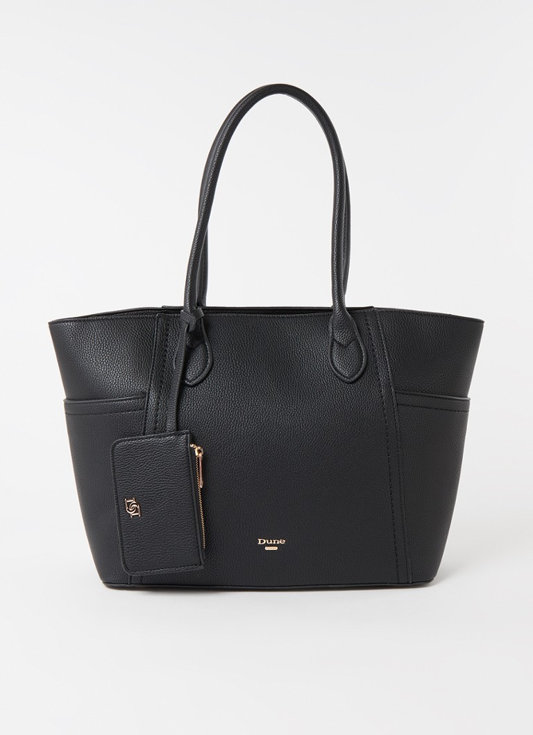 Dune London Dellenia shopper met uitneembaar sleuteletui • Zwart • de