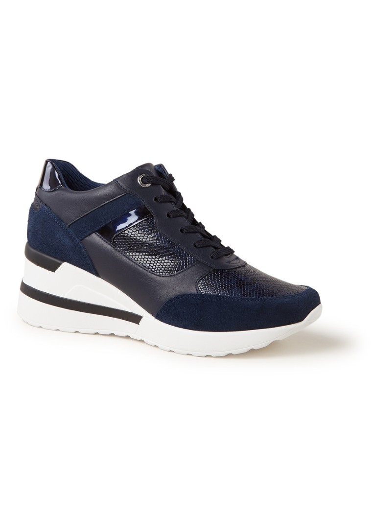 dune elouera wedge trainers