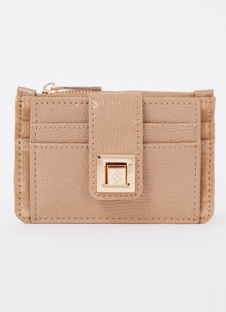 Dune London - Karra portemonnee met denim details - Camel