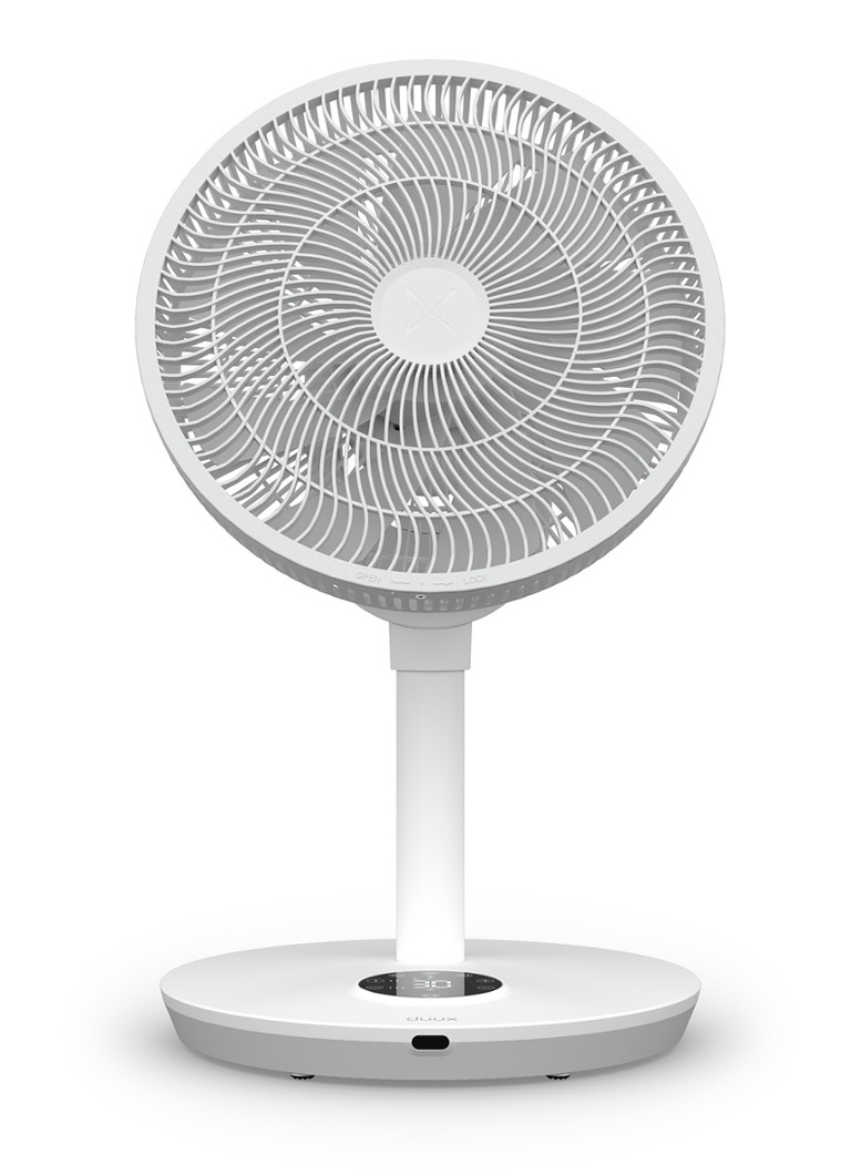 Duux - Whisper 2 verstelbare vloerventilator, 92 cm hoog - Wit