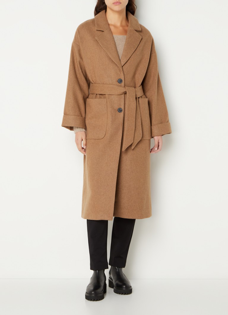 camel jas dames bijenkorf