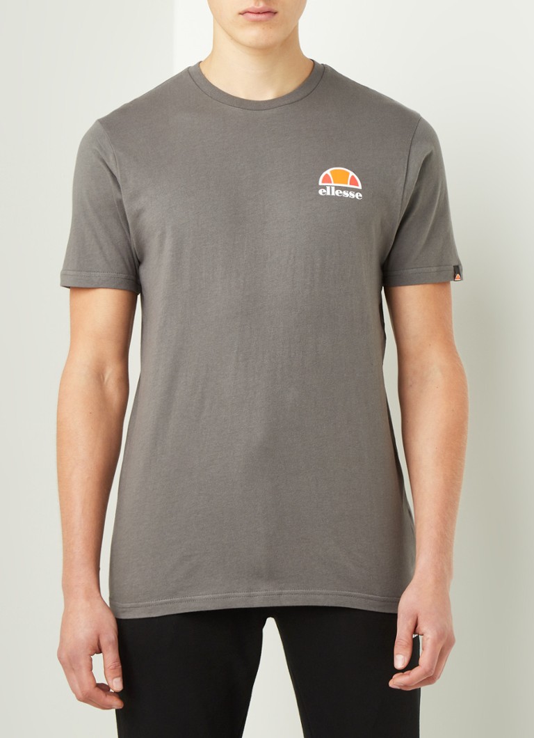 Preek Notitie logica ellesse Canaletto T-shirt met logo • Middengrijs • de Bijenkorf