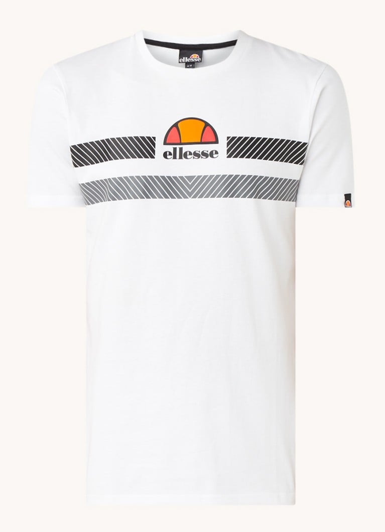Beschaven deur hoe te gebruiken ellesse Glisenta T-shirt met logo • Wit • de Bijenkorf
