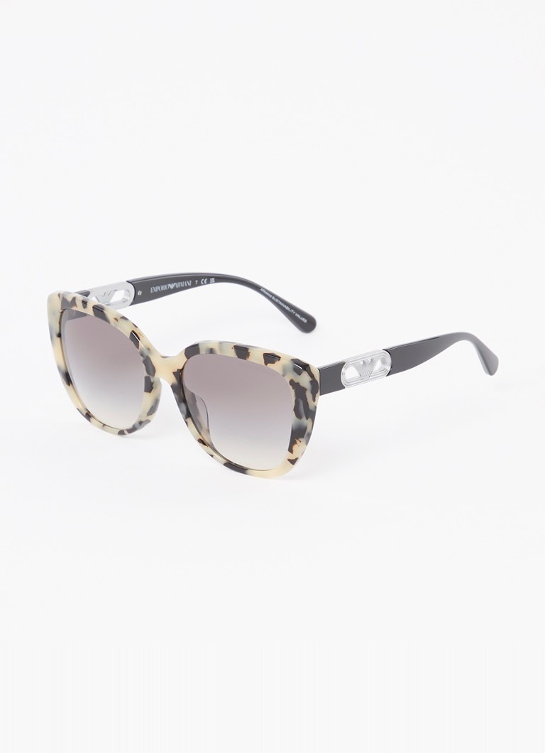 Emporio Armani - Butterfly zonnebril EA4214U - Creme