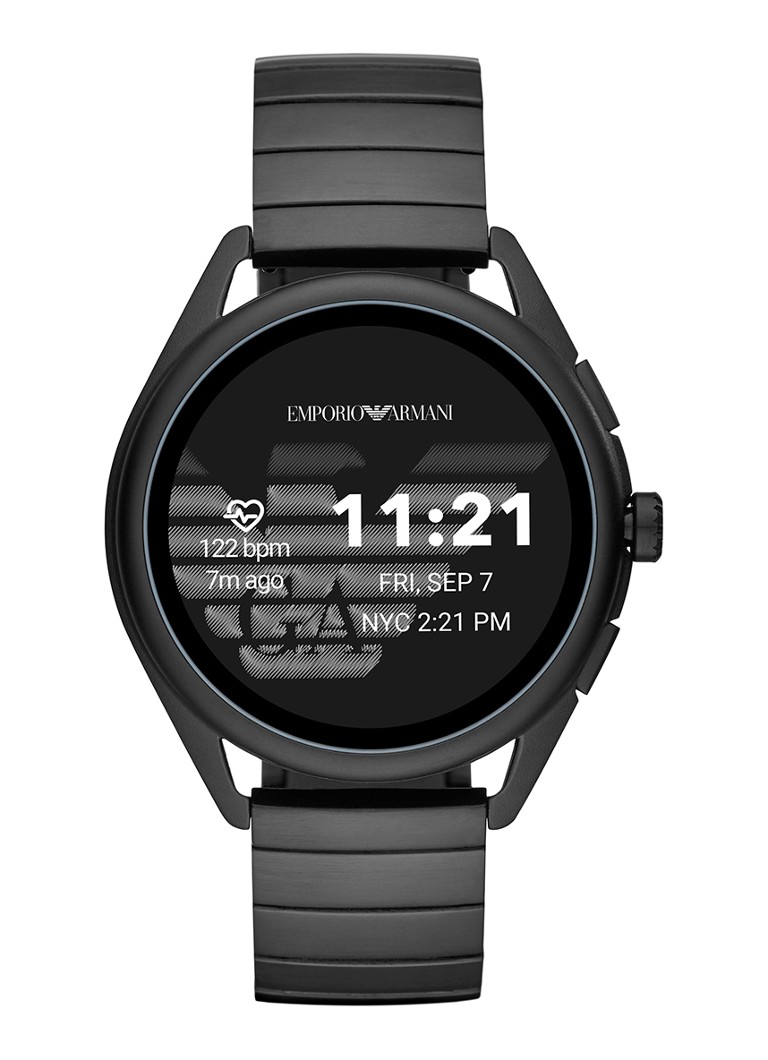 vejspærring offset Pind Emporio Armani Display smartwatch Gen 5 ART5020 • Zwart • de Bijenkorf