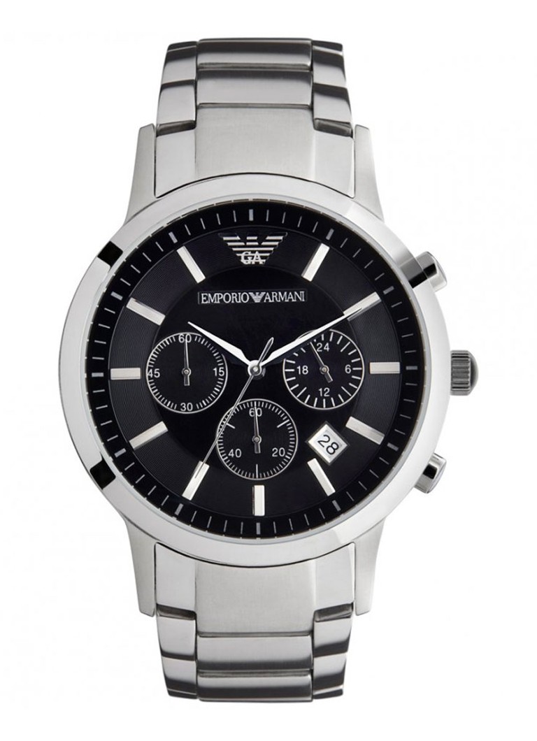 Emporio Armani Horloge AR2434 • Zilver • de