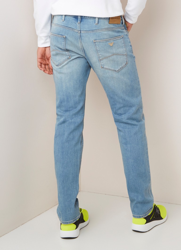 waarschijnlijkheid omdraaien toezicht houden op Emporio Armani J06 Slim fit jeans met stretch • Indigo • de Bijenkorf