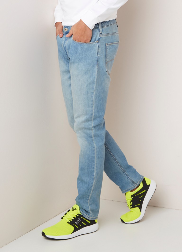waarschijnlijkheid omdraaien toezicht houden op Emporio Armani J06 Slim fit jeans met stretch • Indigo • de Bijenkorf