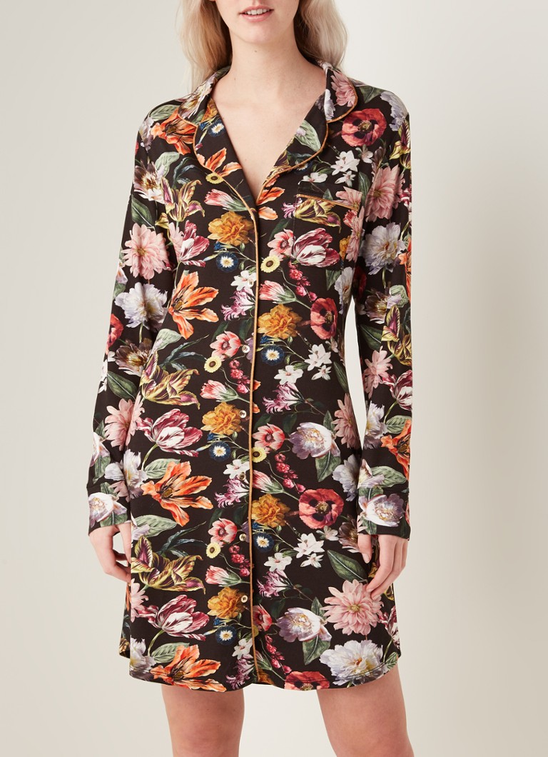 Essenza Filou nachthemd met bloemenprint • • de Bijenkorf
