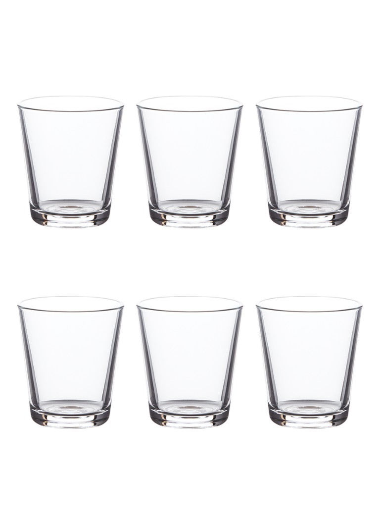 Eva Solo - Drinkglas 25 cl set van 6 - Transparant