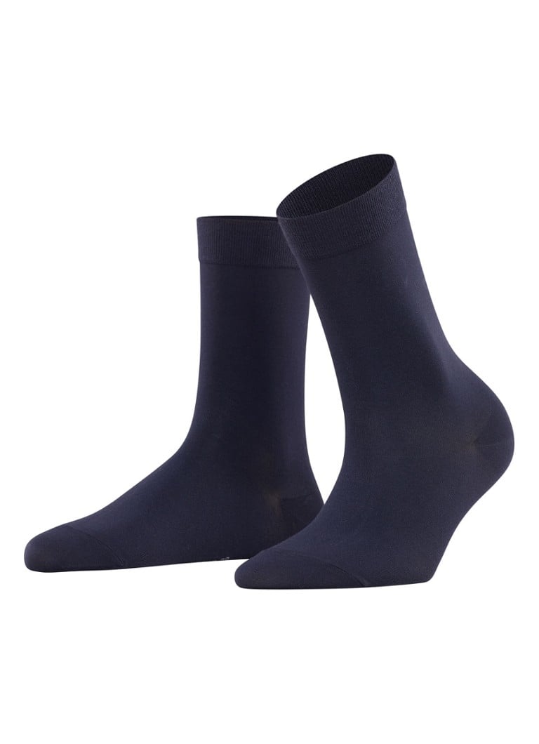 Falke - Cotton Touch sokken - Donkerblauw