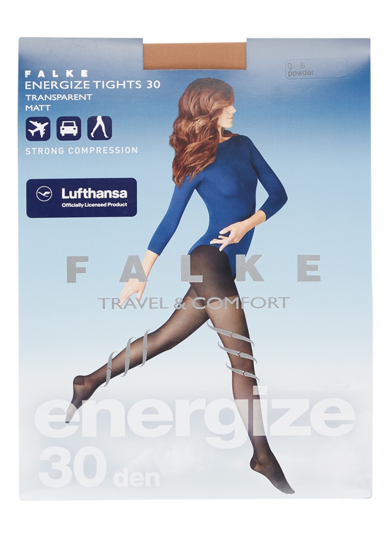 Editie experimenteel Hysterisch Falke Energize panty in 30 denier • Lichtroze • de Bijenkorf