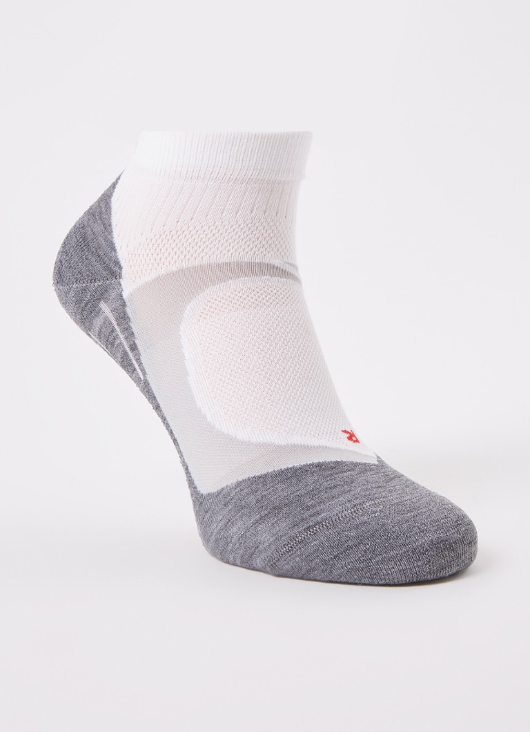 Bedachtzaam Onzin rook Falke RU4 Cool Short sokken met print • Wit • de Bijenkorf