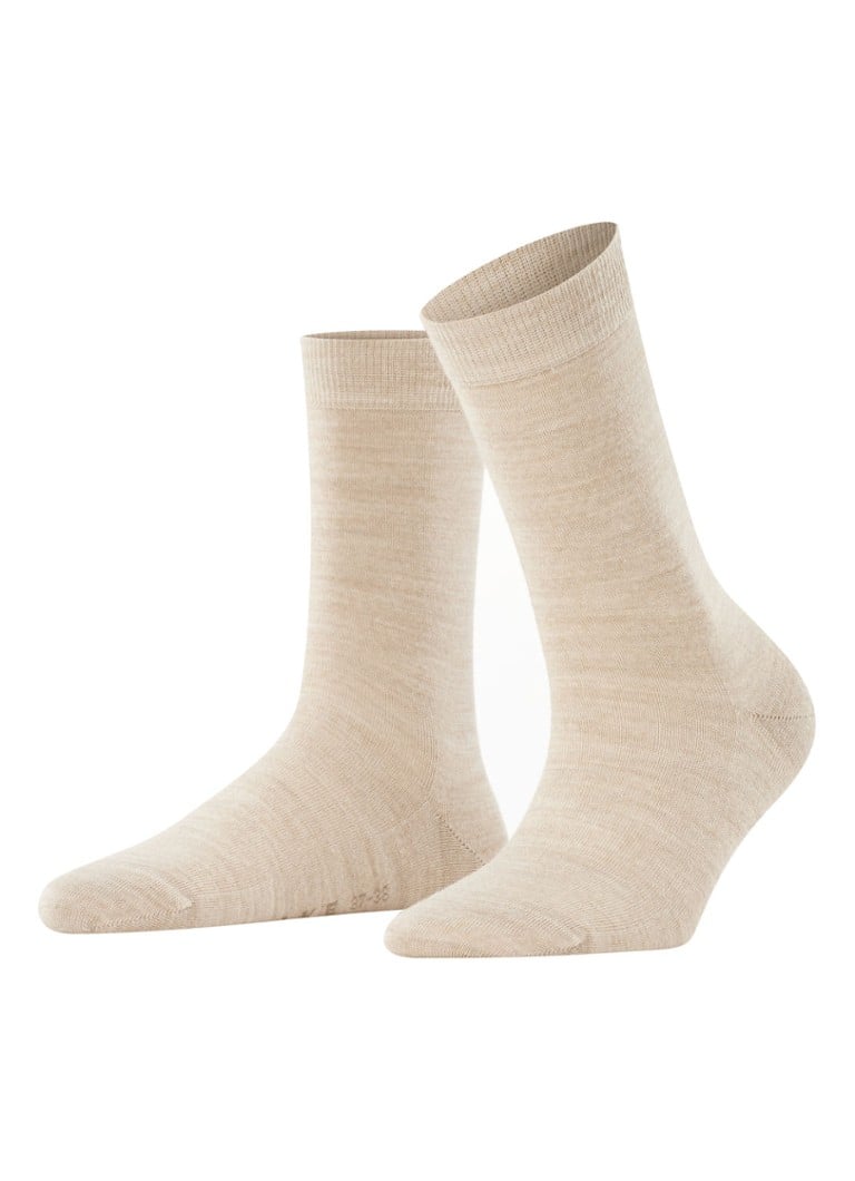 Falke - Sofmerino sokken - Beige